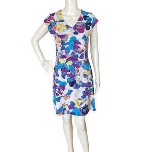 Title Nine Diamalete Dress Size Small Multicolor Floral